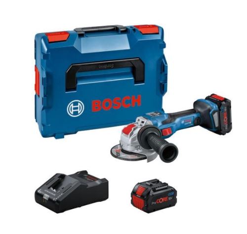 Bosch Akumulátorová úhlová bruska BITURBO s X-LOCK GWX 18V-15 SC 06019H6501