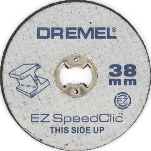 DREMEL Kotouče na řezání v kovu s rychloupínáním EZ SpeedClic, 12dílná sada 2615S456JD