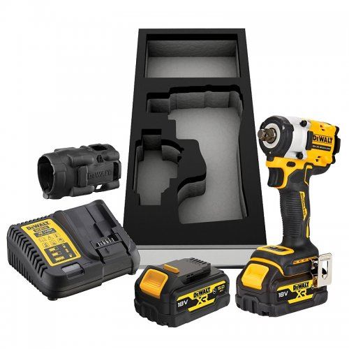 DEWALT Aku rázový utahovák 18V 2x5,0Ah s CFN krytem DCF921P2G