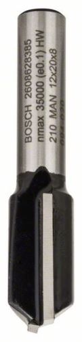 BOSCH Drážkovací fréza 8 mm, D1 12 mm, L 20 mm, G 51 mm 2608628385