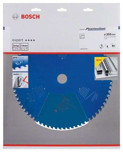 BOSCH Pilový kotouč do okružních pil Expert for Stainless Steel 355 x 25,4 x 2,5 x 70 2608644283