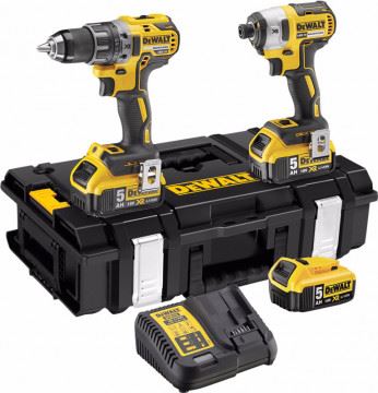 DeWALT  Kombo sada aku nářadí 18V 3x5,0 Ah DCK266P3