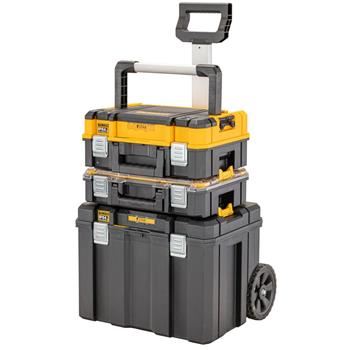 DeWALT Tstak set kufrů / DWST83347-1 +DWST83344-1 + DWST83345-1 / (3 ks) DWST83411-1