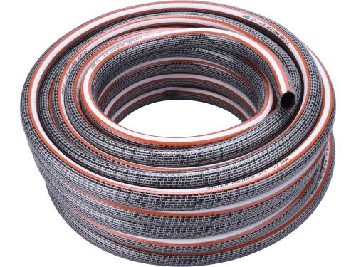 EXTOL PREMIUM Hadice zahradní neprůhledná SILVER, 3/4", 25m, 240g/m