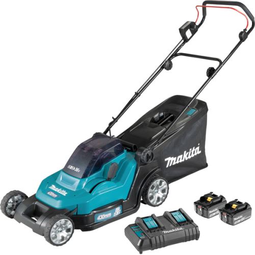 MAKITA Aku sekačka 430mm Li-ion LXT 2x18V/5,0Ah DLM432CT2