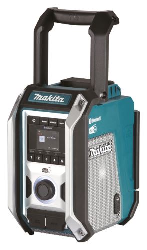 MAKITA Aku rádio DAB, Bluetooth, USB Li-ion CXT 10,8/12V,LXT14,4/18V DMR115