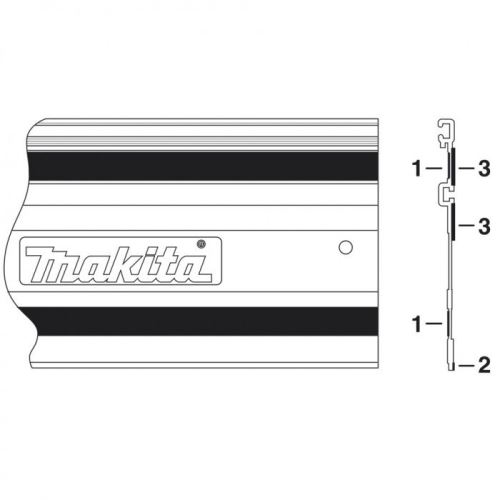 MAKITA kluzná páska k liště 1400 mm 413101-9