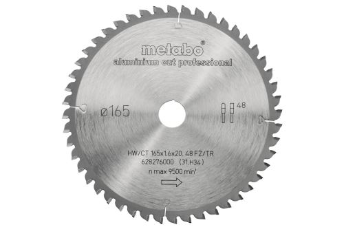 METABO Pilový kotouč 165 x 20 mm, 48 zubů 628276000