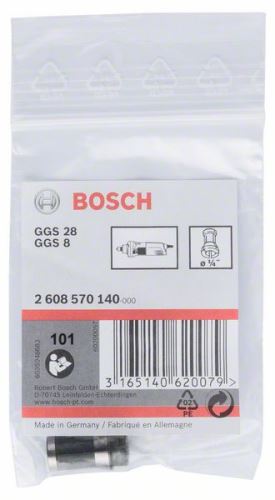 BOSCH Kleštinové upínací pouzdro bez upínací matice 1/4" 2608570140