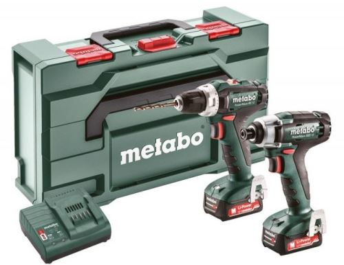 METABO Combo Set 2.7.1 12 V Akumulátorové stroje PowerMaxx BS 12 a SSD 12 - 685166000