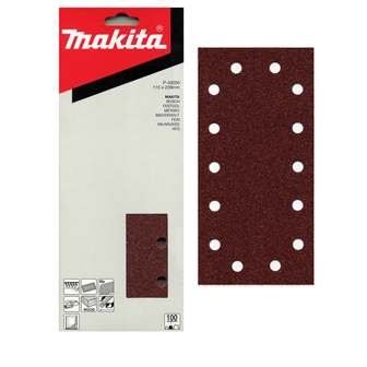 MAKITA papír brusný suchý zip 115x229 mm 14 děr K240, 10 ks P-43094