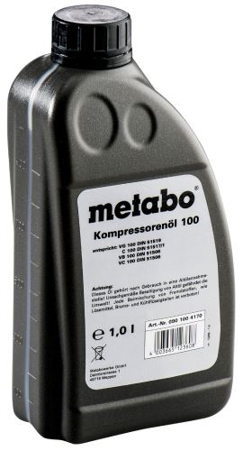 METABO Kompresorový olej pro pístové kompresory, 1l 0901004170