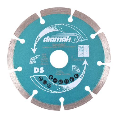 MAKITA kotouč řezný diamantový DiaMak 125x22.23 mm, 10 ks D-61139-10