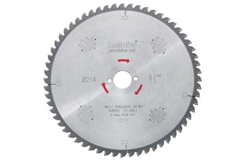 METABO Pilový kotouč HW/CT 305 x 30 mm, 84 zubů 628229000