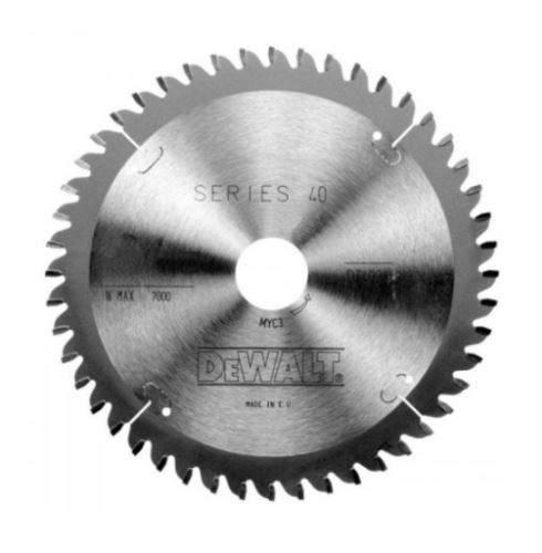 DeWALT Pilový kotouč / dýha, laminát, hliník / TCG -5°, 160 x 20 mm, 48 zubů DT4084