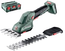 METABO Akumulátorové nůžky na keře a trávu PowerMaxx SGS 12 Q 601608840 METABO Akumulátorové nůžky na keře a trávu PowerMaxx SGS 12 Q 601608840