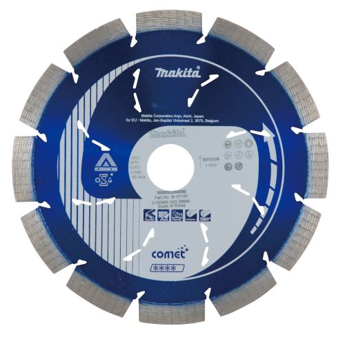 MAKITA kotouč řezný diamantový Comet 150x10x22.23 mm B-27187