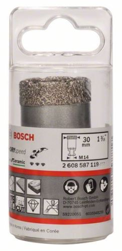 BOSCH Diamantové vrtáky pro vrtání za sucha Dry Speed Best for Ceramic 30 x 35 mm 2608587119