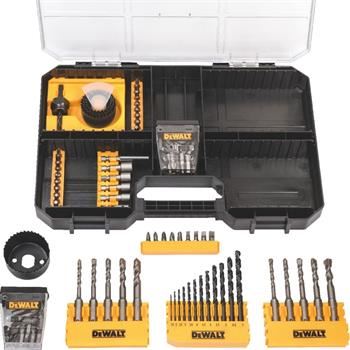 DeWALT Sada bitů a vrtáků kompatibilní se zásuvkami TSTAK IV (102 ks) DT71583