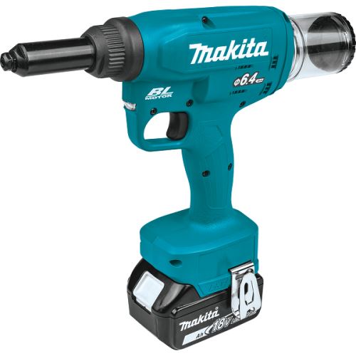 MAKITA Aku nýtovačka Li-ion LXT 18V/3,0 Ah, Makpac DRV250RFJ