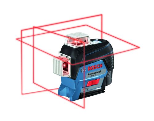 BOSCH GLL 3-80 C Čárový laser + L-Boxx + BM 1