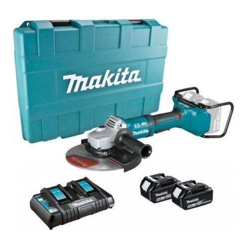 Makita Aku úhlová bruska 230mm Li-ion LXT 2x18V/5,0Ah DGA900PT2