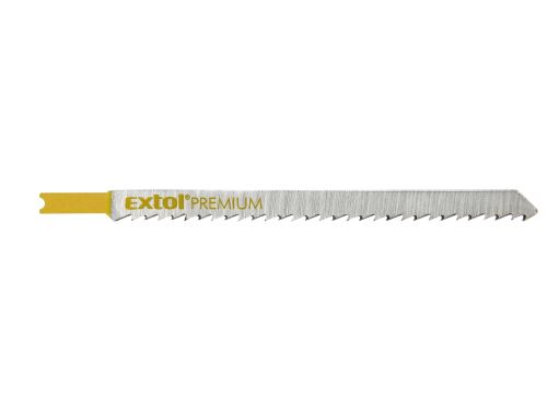 EXTOL PREMIUM plátky do přímočaré pily 5ks, 126x4,0mm, HCS 8805512