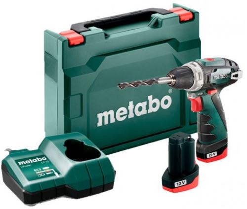 METABO Akumulátorový vrtací šroubovák PowerMaxx BS BASIC 600984500