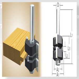 MAKITA fréza 38 D-12027