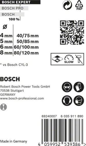 BOSCH EXPERT CYL-9 MultiConstruction 4/5/6/8 (4 ks) 2608900645