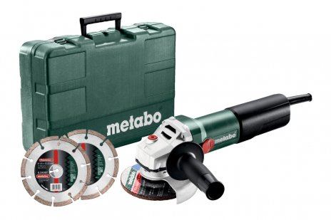 Metabo WQ 1100-125 Set (610035510) Úhlová bruska