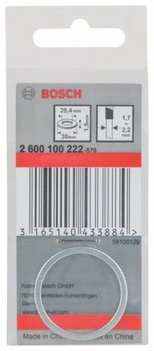 BOSCH Redukční kroužek pro pilové kotouče 30 x 25,4 x 1,5 mm 2600100222