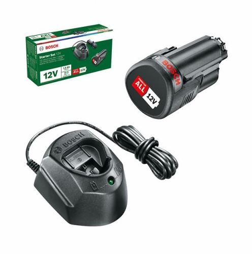 BOSCH Startovací sada 12 V (1× 1,5 Ah, GAL 1210 CV) 1600A01L3D