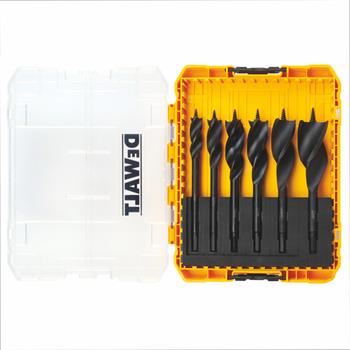 DeWALT Sada třídrážkových vrtáků do dřeva 152 mm / 13, 16, 20, 22, 25, 32 mm / (6 ks) DT90238