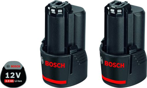 Bosch Akumulátor 2× GBA 12V 3.0Ah 1600A00X7D