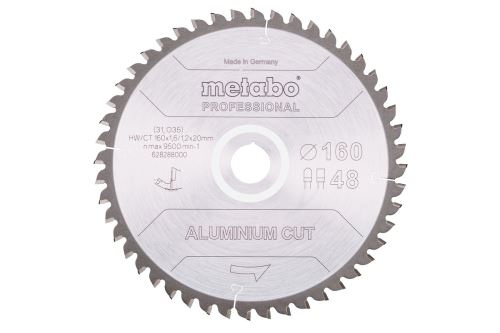 METABO Pilový kotouč 160 x 20 mm, 48 zubů 628288000