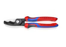 KNIPEX Kabelové nůžky s dvojitým břitem, 200mm 9512200 KNIPEX Kabelové nůžky s dvojitým břitem, 200mm 9512200