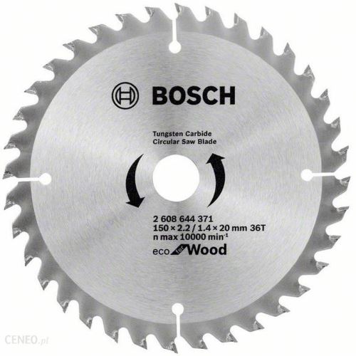 BOSCH Pilový kotouč Eco for Wood 150x2.2/1.4x20 36T 2608644371