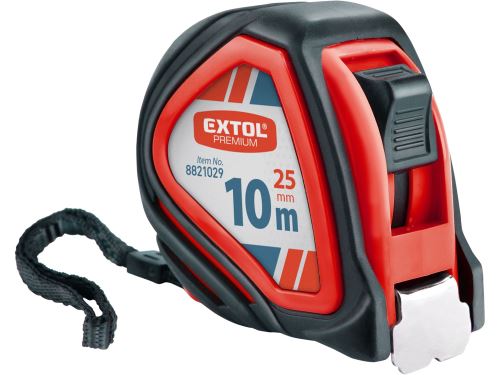 EXTOL PREMIUM Metr svinovací, 10m, š. 25mm