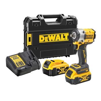 DEWALT Aku Rázový utahovák 1/2'', 2x 5Ah baterie s popruhem DCF921P2LRT