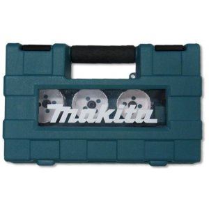 MAKITA sada děrovek BiM (se závitem) 16,19, 22, 25, 32, 35, 37, 44, 51, 54, 57 a 68 mm + 2x adaptér + 2x st D-63993