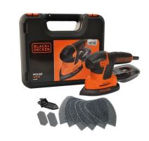 BLACK+DECKER Vibrační bruska Mouse 120W KA2500K