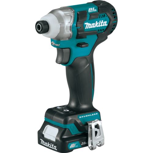 Makita Aku bezuhlíkový rázový šroubovák Li-ion CXT 12V/2,0Ah TD111DSAE