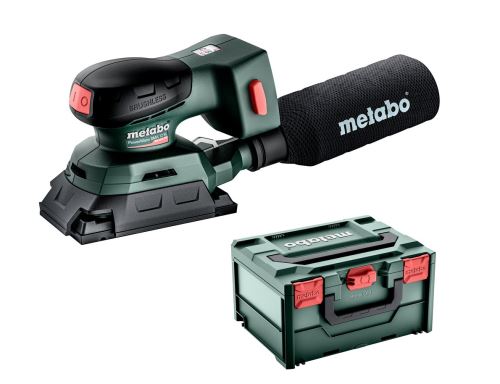 METABO Akumulátorová vibrační bruska PowerMaxx SRA 12 BL SET 602036920