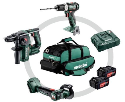 Metabo COMBO SET 3.1.1 18 V Akumulátorové stroje v sadě 691174000