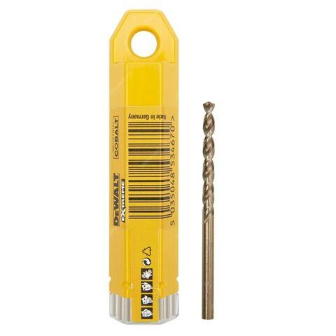 DeWALT Vrtáky do kovu HSS-E COBALT 5,0 × 86 mm (10 ks) DT4929