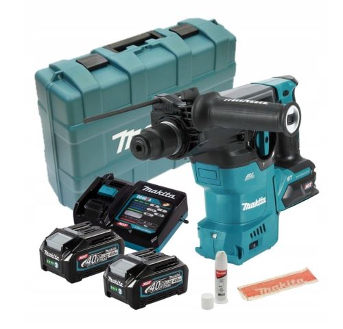 Makita Aku kladivo s AWS Li-ion XGT 40V/4,0Ah, kufr HR008GM203