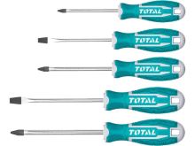 TOTAL Šroubováky, sada 5ks, CrV THT2506052 TOTAL Šroubováky, sada 5ks, CrV THT2506052