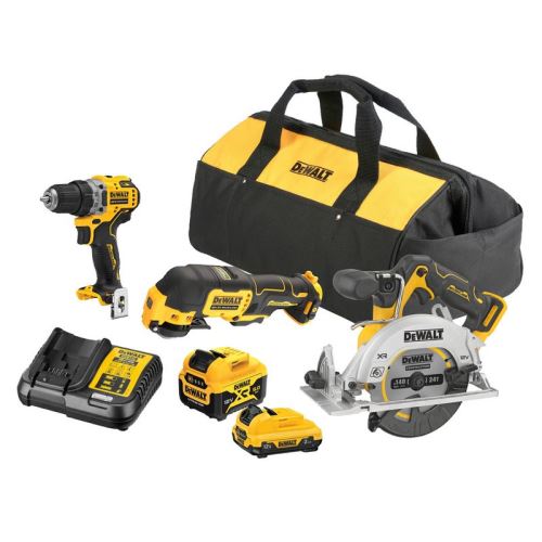 DeWALT Sada stroje 12V , 3-bal DCK317P1D1