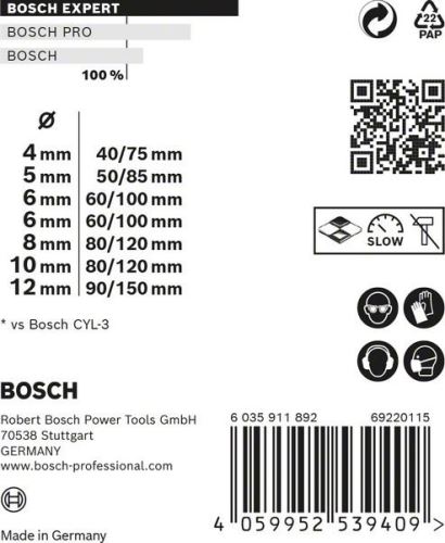 BOSCH EXPERT CYL-9 MultiConstruction 4/5/6/6/8/10/12 (7 ks) 2608900647